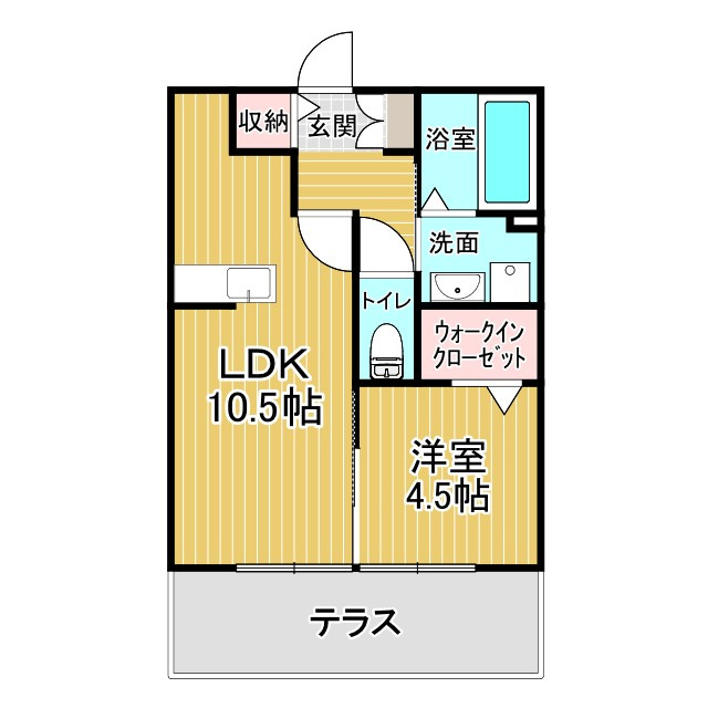 エマーブルⅠの間取り