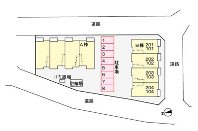 【駐車場】 | ヴェルデ向陽2(ヴェルデコウヨウツー)