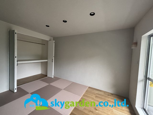 高麗ハイツ２号棟の寝室