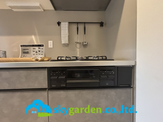 高麗ハイツ２号棟のキッチン