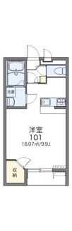 【間取り】 | レオネクストオブリガード | 画像2