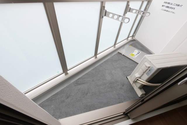 セレニテ難波ミラク参番館のバルコニー