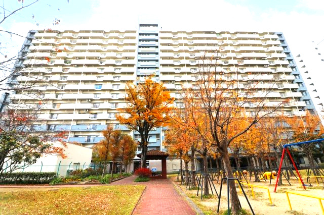 武庫川あおぞらのまち26号棟の外観|建物外観を気になさる方へ、見た目の良い物件です