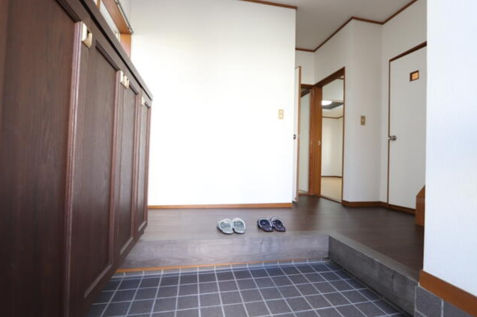 熊谷市原島　の玄関