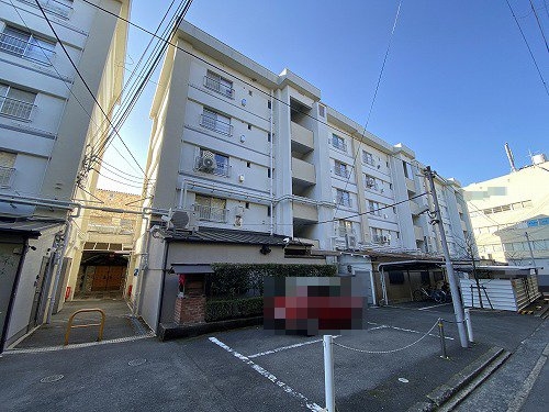 プラザ修学院B棟の外観