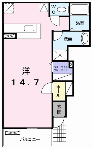 ウィング・ハートの間取り