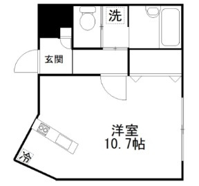 【間取り】 | プリュム | 開放的な空間となっております