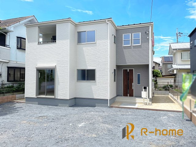 第1牛久市猪子町　新築戸建て　1号棟の外観|ご予約を頂ければ、『平日』はもちろん『早朝』や『夜間』もご見学可能です♪お気軽にお申し付けください♪