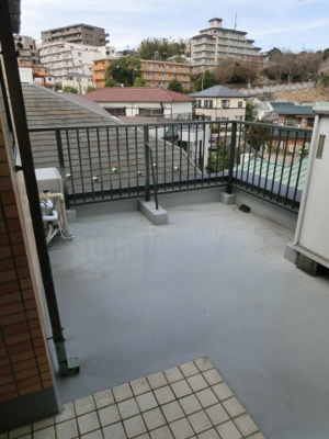 【バルコニー】 | メゾンアタカ | メゾンアタカ　室外テラス