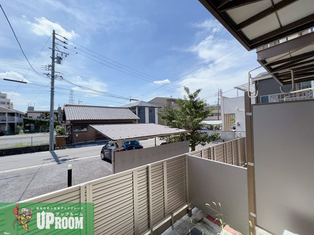 春日井市高蔵寺町北２丁目のアパートの展望