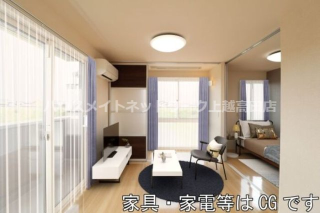 エスポワールの居間・リビング|LDK（イメージCG）