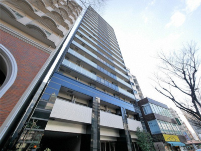 【外観】 | プレサンスタワー難波WEST | きれいな外観です