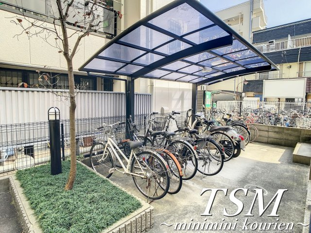 アンシャンテ香里のその他共用部分|敷地内駐輪場