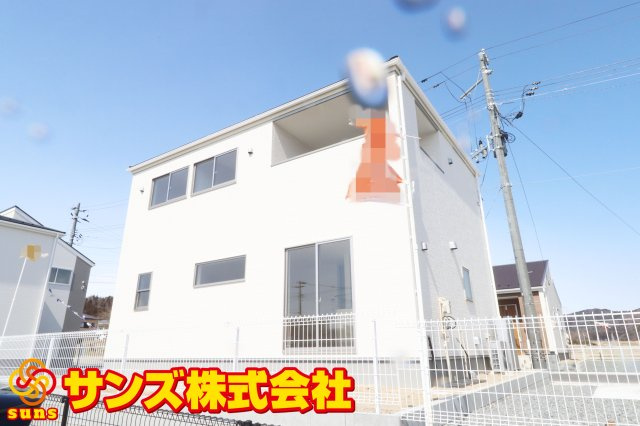 本宮市岩根　　　　８号棟　　　岩根小学校、本宮第２中学区　の外観|南東側から見た外観