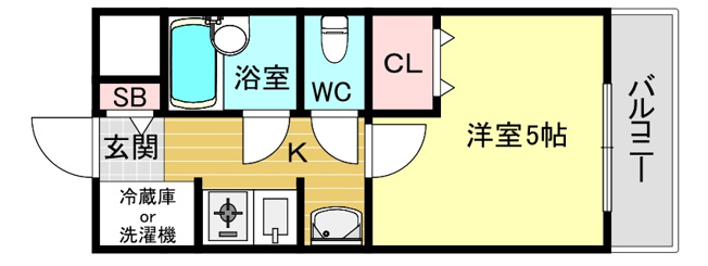 【間取り】 | ステラハウス４－７００