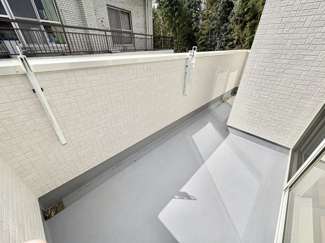 神戸市西区伊川谷町有瀬　新築戸建2号棟のバルコニー