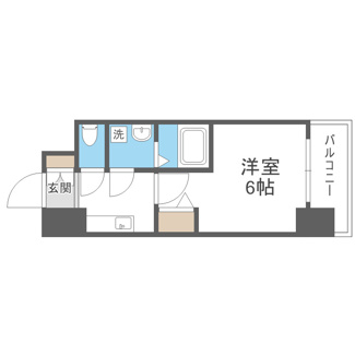 【間取り】 | エスリード難波ALLURE