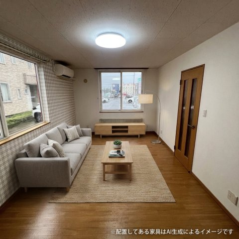 東町グレイスタウンＥの居間・リビング
