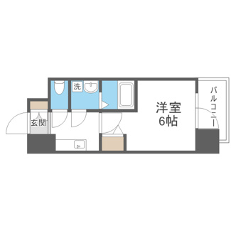 【間取り】 | エスリード難波ALLURE