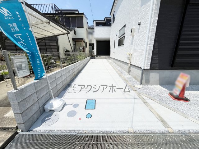 狭山市狭山台4丁目・全2棟　新築一戸建　1号棟　の駐車場|縦列で2台駐車可能