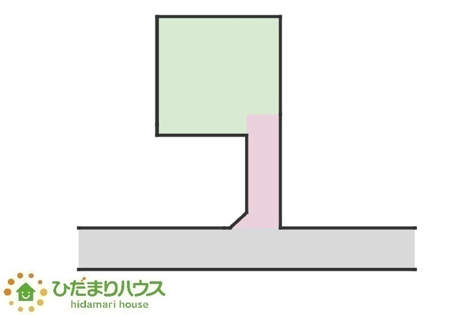 【土地図】 | ひたちなか市田彦　売地　129坪 | 129坪の広々とした土地です