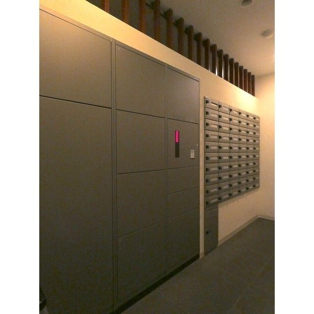 グランテール代々木のエントランス|■宅配ＢＯＸ■集合ポスト