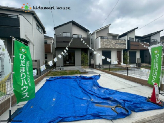 上尾市小泉8丁目　新築戸建　ブルーミングガーデン03の外観