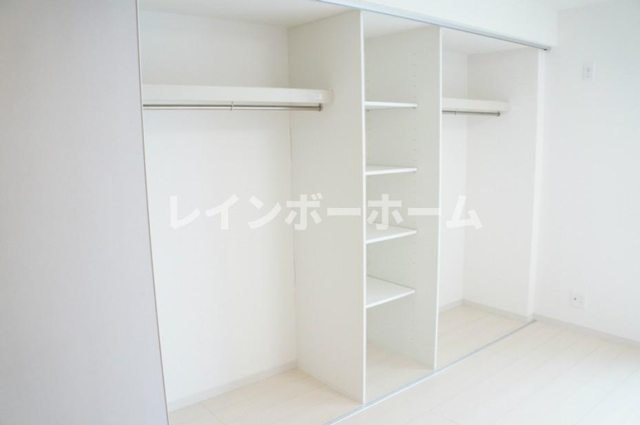 仲介手数料（賃料の1.10ヵ月）の50％OFF対象物件！の収納