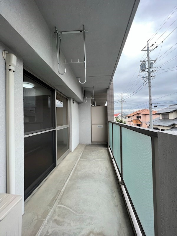 リベルテONEのバルコニー