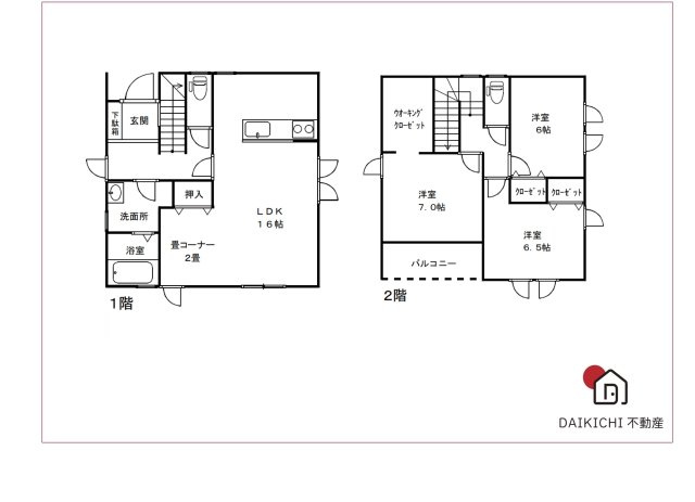 【間取り】 | 本庄市早稲田の杜４丁目　中古戸建