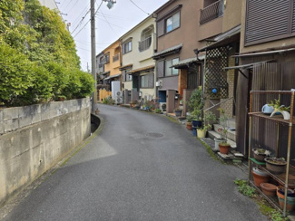 【前面道路含む現地写真】 | 北側公道：幅員4.0m