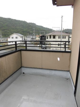 広畑区西蒲田戸建のバルコニー