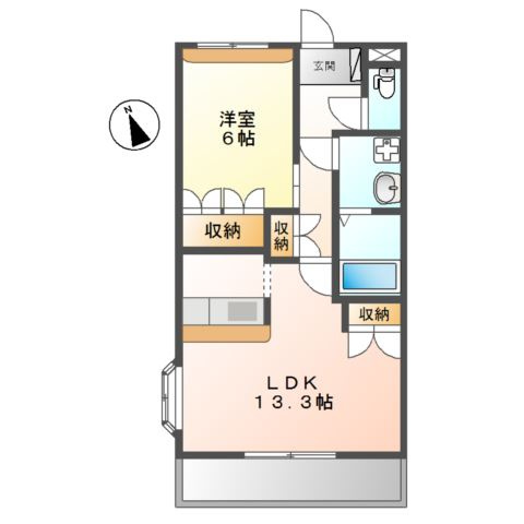 アクロポリスⅢの間取り