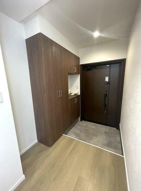 千歳市清流5丁目の玄関