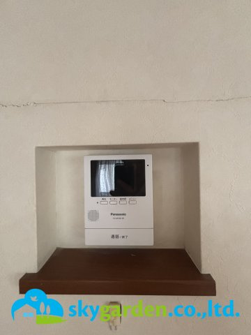 平塚市真田4丁目　中古戸建の防犯設備