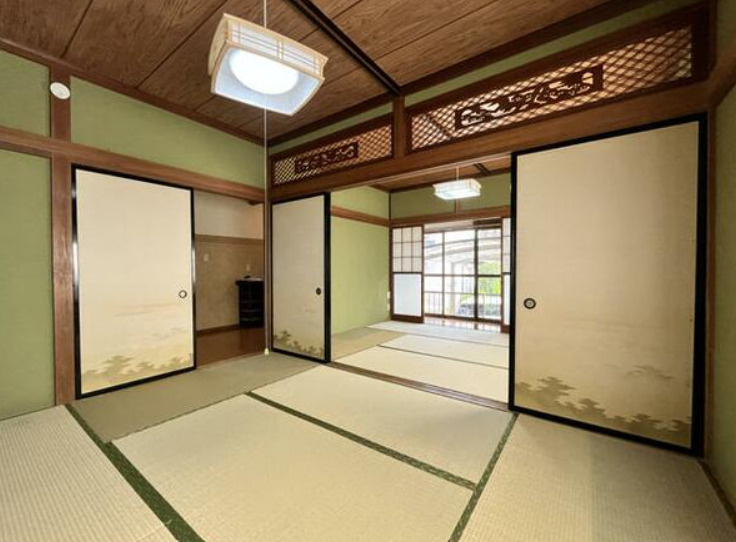 富士市岩本541-2　中古戸建リフォーム済の和室|趣のある和室です