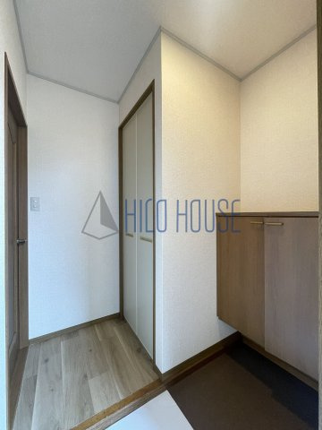 リッツハウスAの玄関