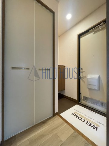 リッツハウスAの玄関