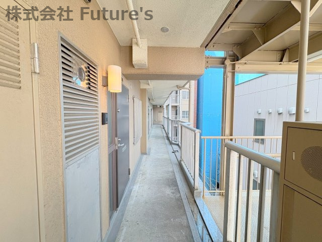 サンハイツ南流山のその他共用部分|共用通路の写真です