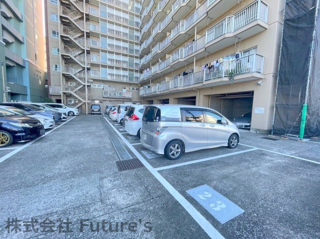 サンハイツ南流山の駐車場|駅前ですが駐車場完備です（要空き確認）