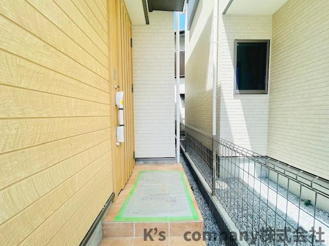 ◎茅ヶ崎市小和田１丁目　新築戸建　A号棟の玄関|玄関周辺スペース◇