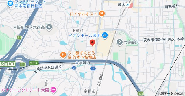 ルマルシェ下穂積の地図
