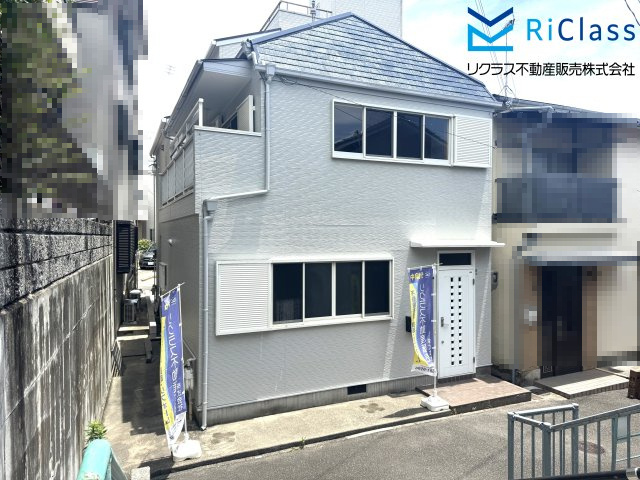 中古戸建　神戸市長田区片山町4丁目の外観|屋根もキレイに塗装工事完了しております