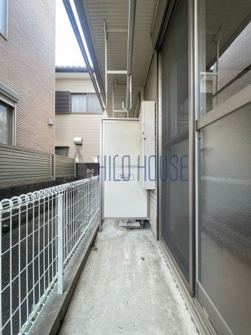 麻利パークシティのバルコニー
