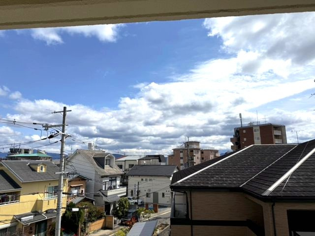 マンション桂風の展望|お部屋からの景色です