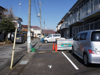 【駐車場】 | ハイツサングリーン | 駐車場可能です♪