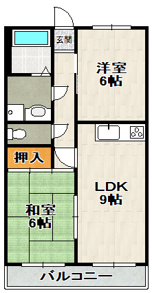 グランジュール泉ヶ丘の間取り