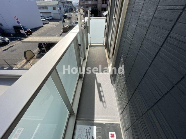 D-ROOM和歌山黒田Ⅱのバルコニー