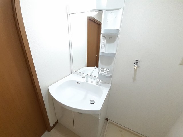キャッスルタルイ弐番館の独立洗面台|洗面所