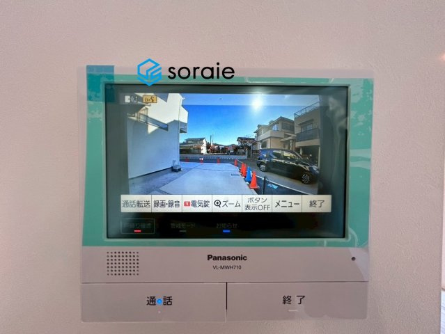 狭山市鵜ノ木第1期　新築戸建のセキュリティ|12/5　撮影